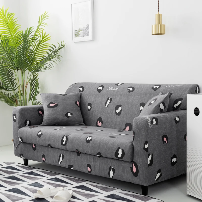 Us 4 05 40 Off Modern Leopard Sofa Cover Elastic For Living Room Spandex Chair 1 2 3 Seat Fully Wred Furniture Protector In