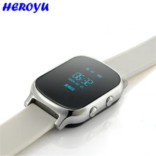 Smartphone Kinder Kid Armbanduhr GSM GPRS GPS Locator Tracker Anti-verlorene Smartwatch Schutz für iOS Android PK q80 DZ09