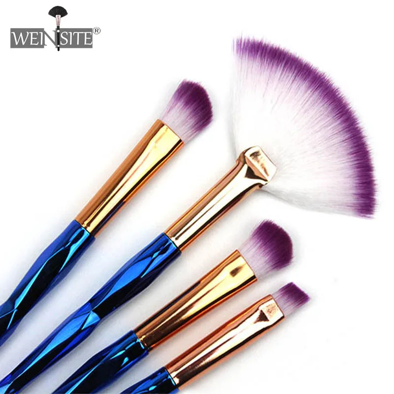 

4PCS/Lot Makeup Brushes Set Powder Blush Eye Shadow Lip Cosmetic Tools for Women Beauty Blending Makeup Brushes pincel maquiagem