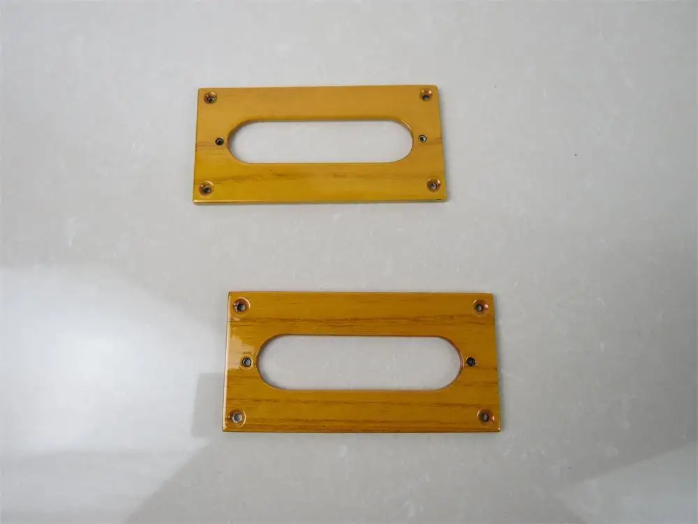 2pcs Hand made Ailanthus wood humbucker to singl coil adapter pickup