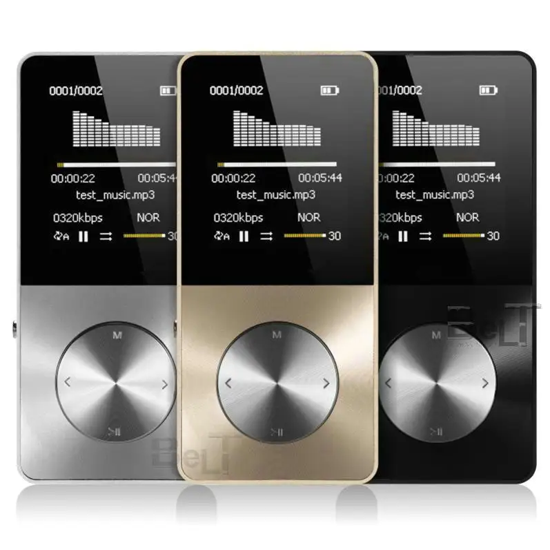2019 MP3 плеер из алюминиевого сплава 16 Гб со встроенным динамиком HIFI mp 3 Walkman 4 видео