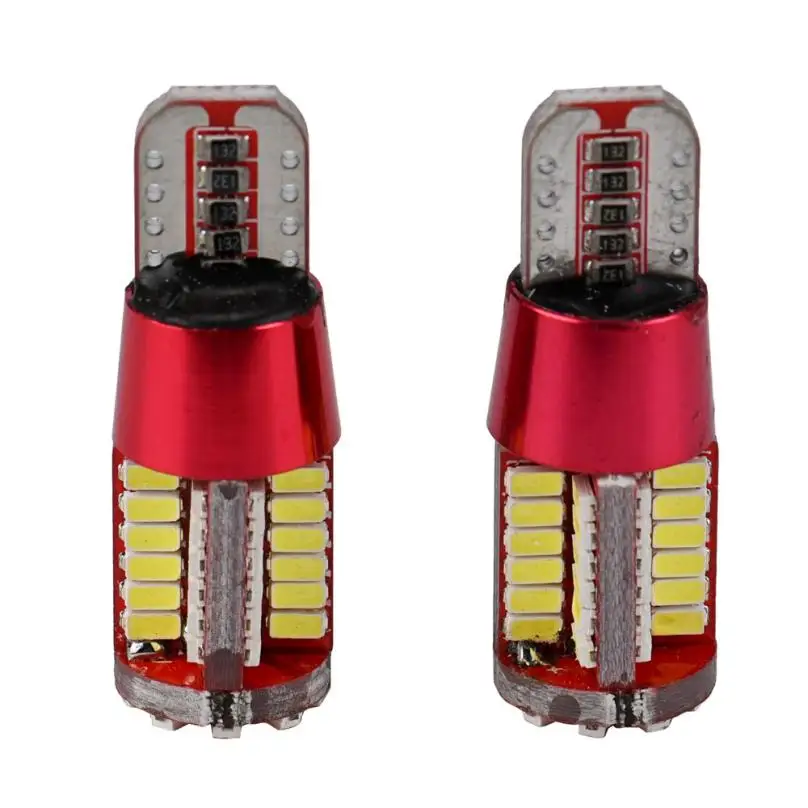 Франшиза 2 шт T10 белый Canbus без ошибок 501 194 W5W светодиодный 3014 57SMD Автомобильный