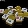 Hot Sell 40mm Luxury Mahjong Set Silver&Gold Mahjong Games Home Games Chinese Funny Family Table Board Game Wonderful Gift