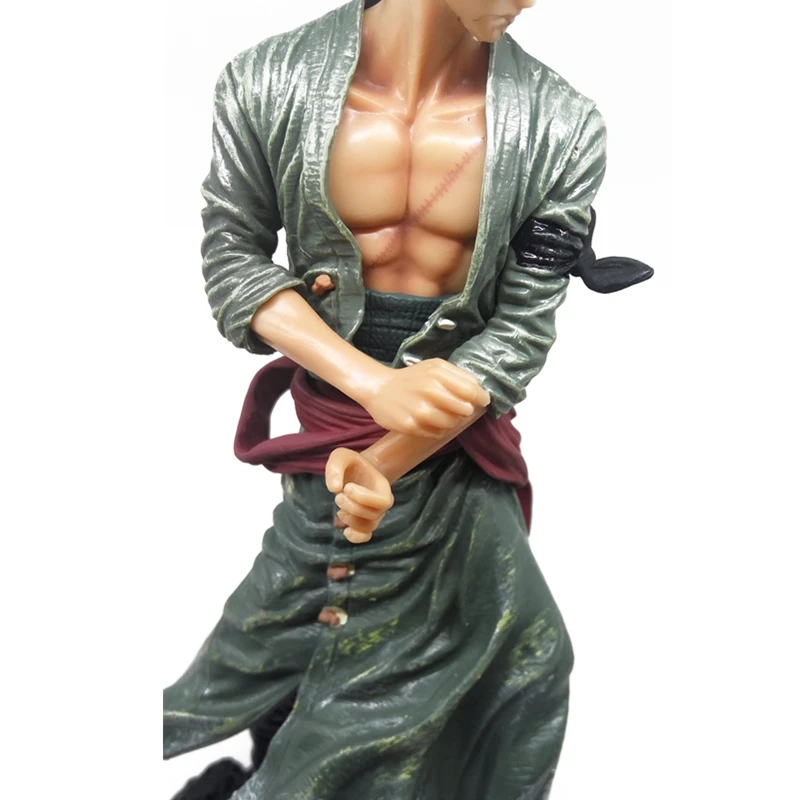 Anime Figurine Action Figure One Piece Roronoa Zoro PVC Doll Model Toy 20cm...