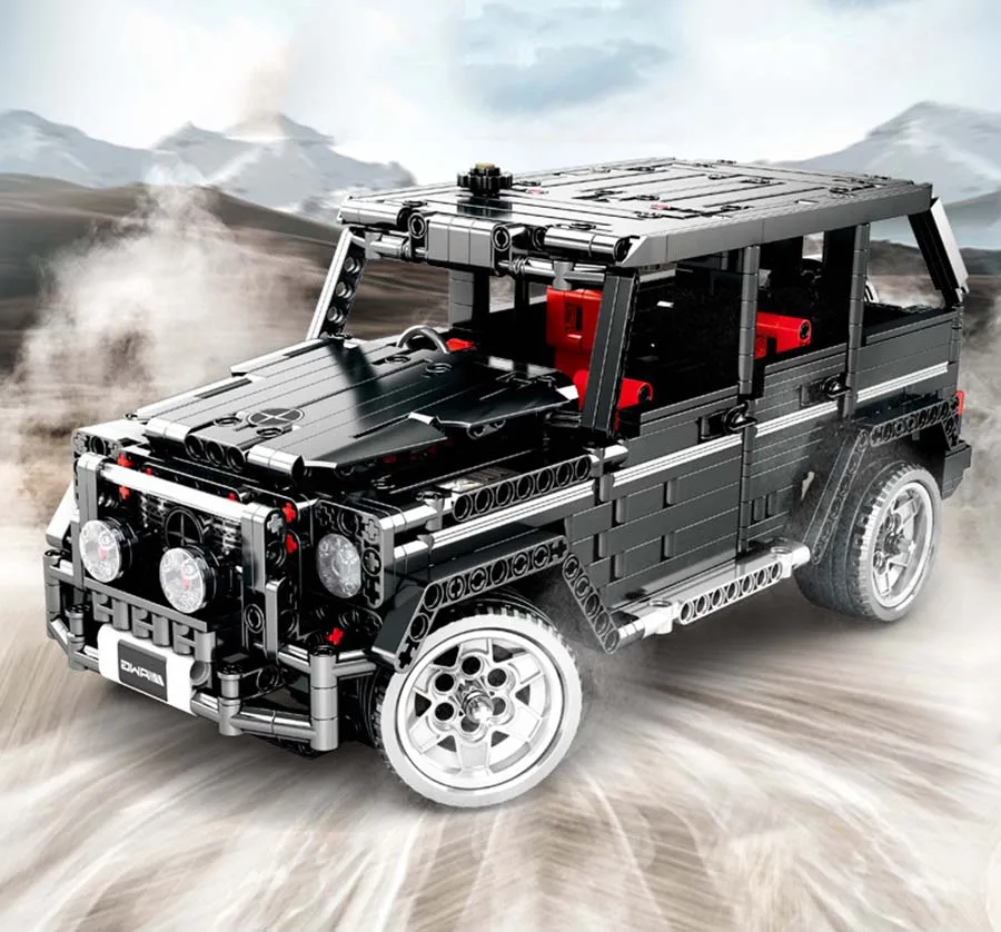 1343 шт. внедорожный внедорожник совместимый Technic MOC 2425 Benz G500 строительные блоки кирпичи игрушки подарки на день рождения для детей