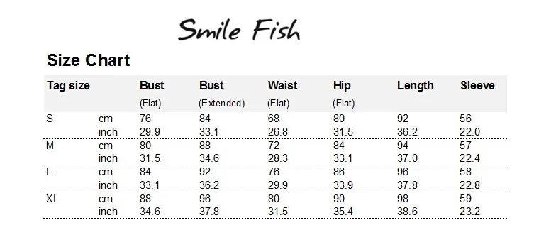SIZE CHART M0522