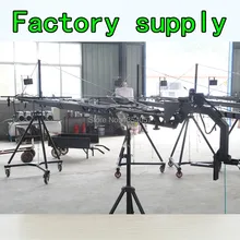 Factory supply 6m 3-axis 2-axis motorized dutch head video camera jimmy jib crane with dolly,monitor,remote controller Factory supply 6m 3-axis 2-axis motorized dutch head video camera jimmy jib crane with dolly,monitor,remote controller