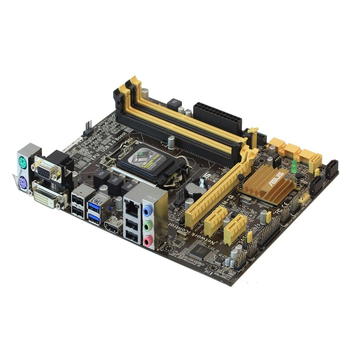 Материнская плата LGA 1150 ASUS Φ системная B85M DDR3 для Intel B85 32 Гб десктопная материнская