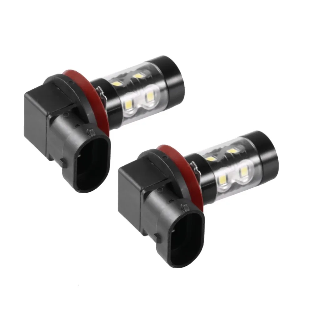 

2pcs/set 50W H8 H11 6000K Ultra Bright LED Driving Light Bulbs Universal for Car Truck Fog Lights Lamps Replacement Car Styling