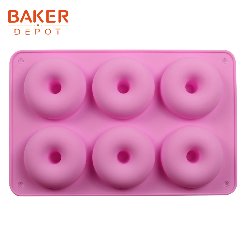 BAKER DEPOT силиконовые формы для торта десертные хлеба пончики выпечки тортов