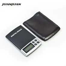 100 шт. компанией dhl FedEx электронный Digital Gem 0,1 Г X 500 г ювелирные весы diamond ЖК-дисплей карман шкалы весовой баланс с кожа 20