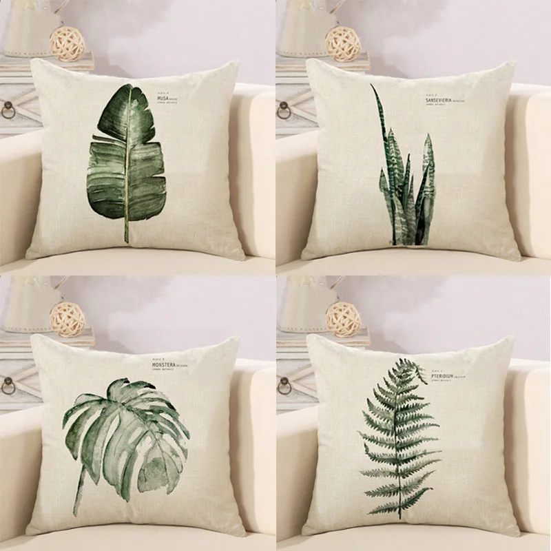 CFen A's Plant Throw Pillow Case Cover Vehicle Decorative Cushion Cover Sofa Seat Pillow Covers Christmas gift 45x45cm 1pc 1
