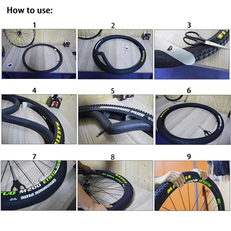 2Pcs Bicycle Tire Liner MT Protector Puncture-proof Tube Guard 26inch x 20mm 