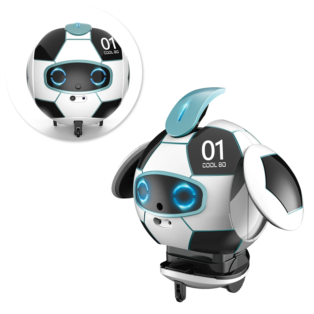 

2019 Hot Sale Multi Functional Speech Recognition Ball Robot Children Science And Educational Toy Gift For Kids Children Adults