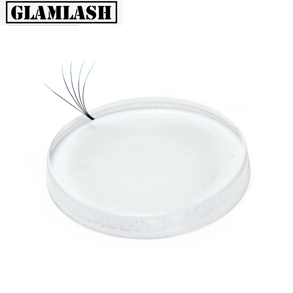 

GLAMLASH 5Pcs Eyelash Extension Easy Fan Lash Pads Volume Lash Patches Make Fans Reusable Washable Eyelash Holder Makeup Tool