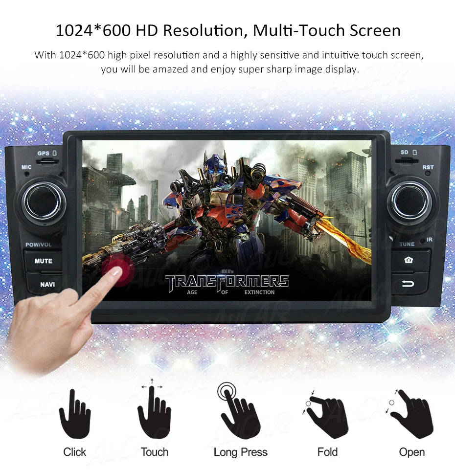 Perfect Android 8.0 Car DVD Player for Fiat Linea Grand Punto Car GPS Multimedia System HD Bluetooth Radio WIFI FM AM RDS 4G AUX 1 Din 9