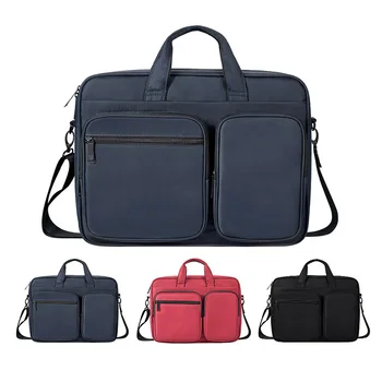 

Multifunctional Briefcase Laptop Bag Large Capacity Waterproof Shockproof Storage Bag UY8