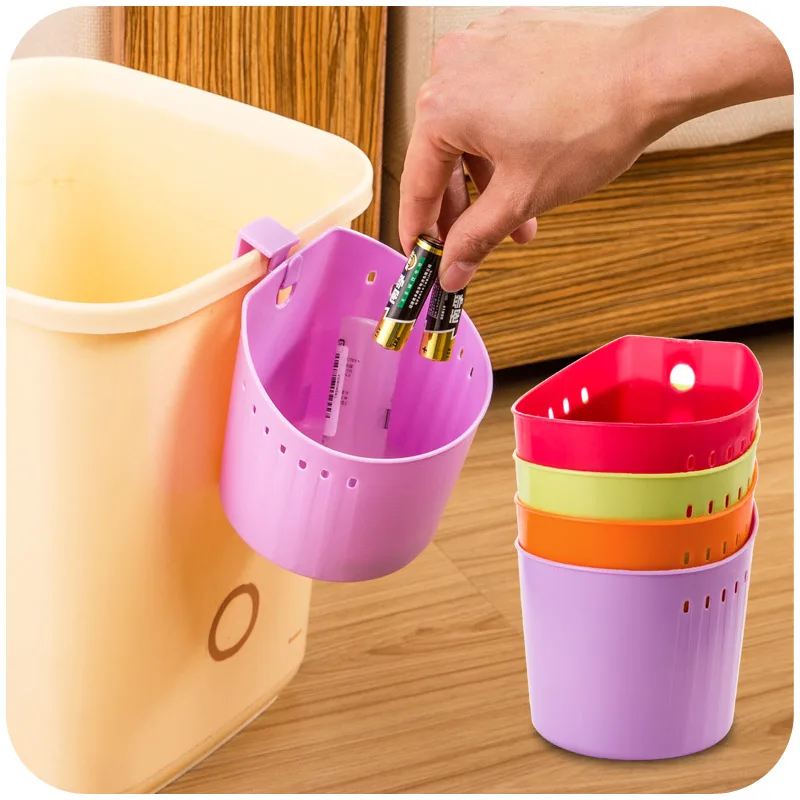 2015 multi function hanging plastic waste bin trash bin garbage