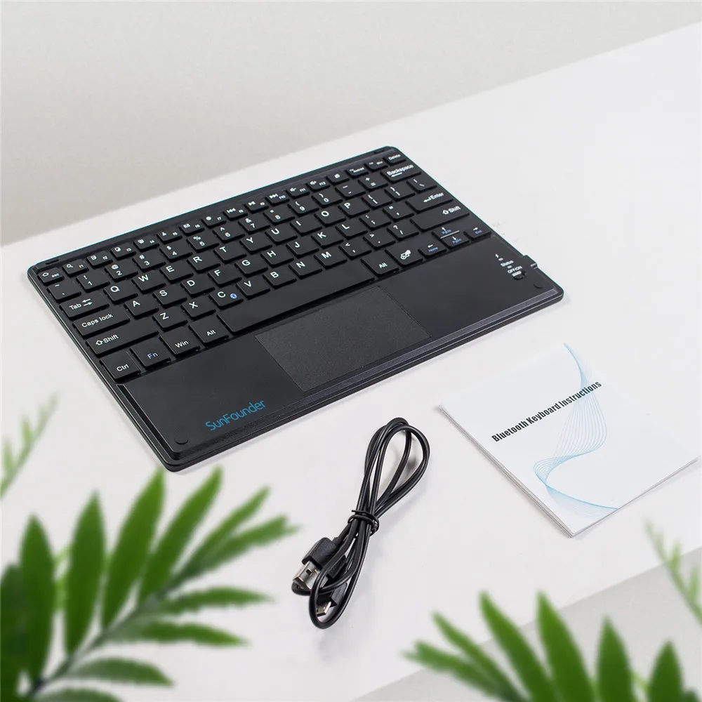 SunFounder 10 1 ''ультратонкая Беспроводная Bluetooth клавиатура для Raspberry Pi 3B + 2 Model B &amp с