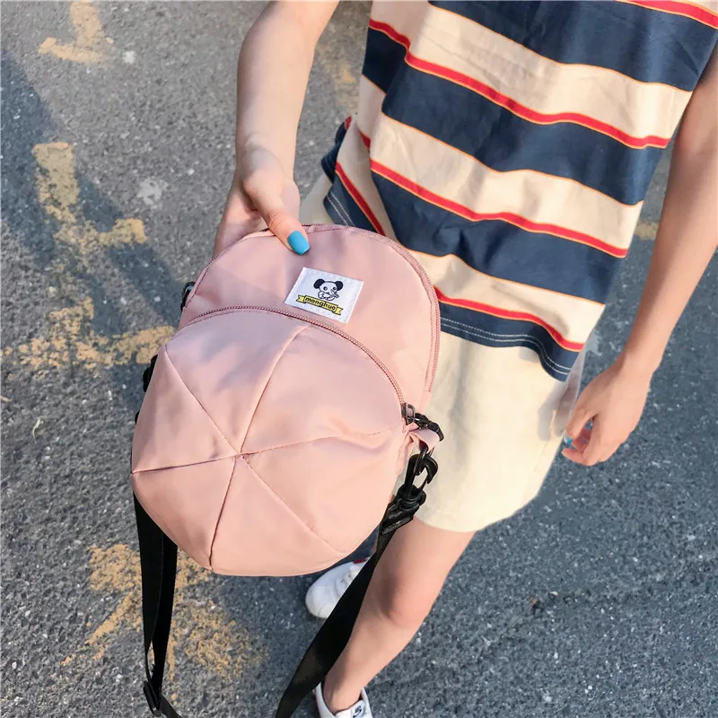 Menghuo New Hot Model Hat Shape Women Nylon Crossbody Bag Cute Handbags Shoulder Bags Creative Lady Messenger Cross body BagsIMG_2447
