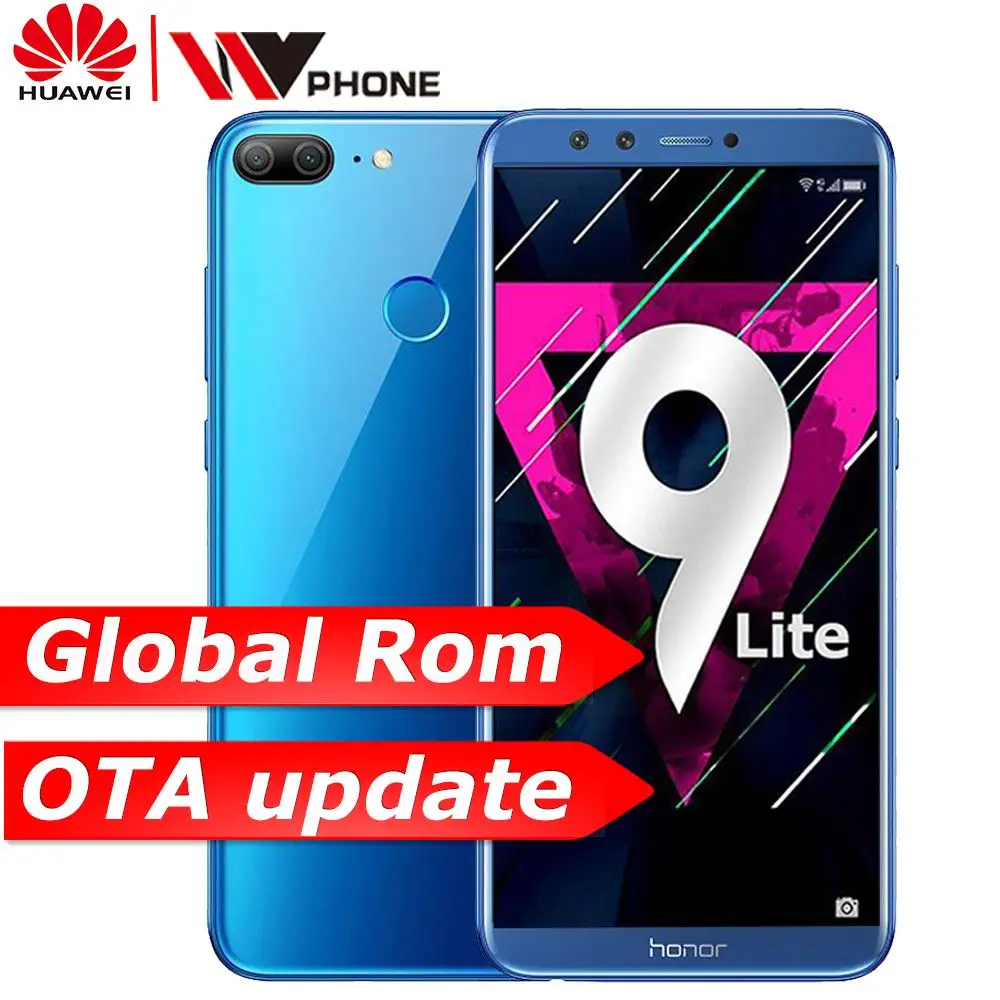 

Honor 9 Lite 5.65" Octa Core 2160*1080P Mobile Phone Dual Font Rear Camera 3000mAh Fingerprint faceid