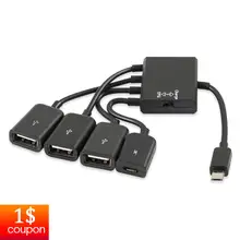Onvian type-C USB адаптер OTG USB кабель C 3,0 2,0 папа к USB Micro Женский адаптер usb-хаб для samsung Xiaomi huawei