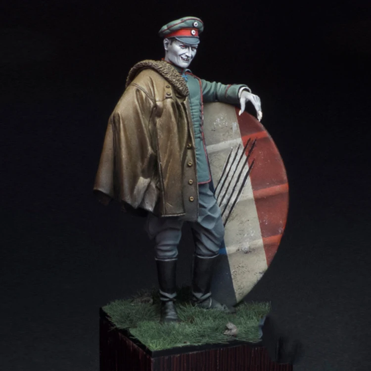 1/24 Scale Resin Figure Vampire Red Baron 75mm