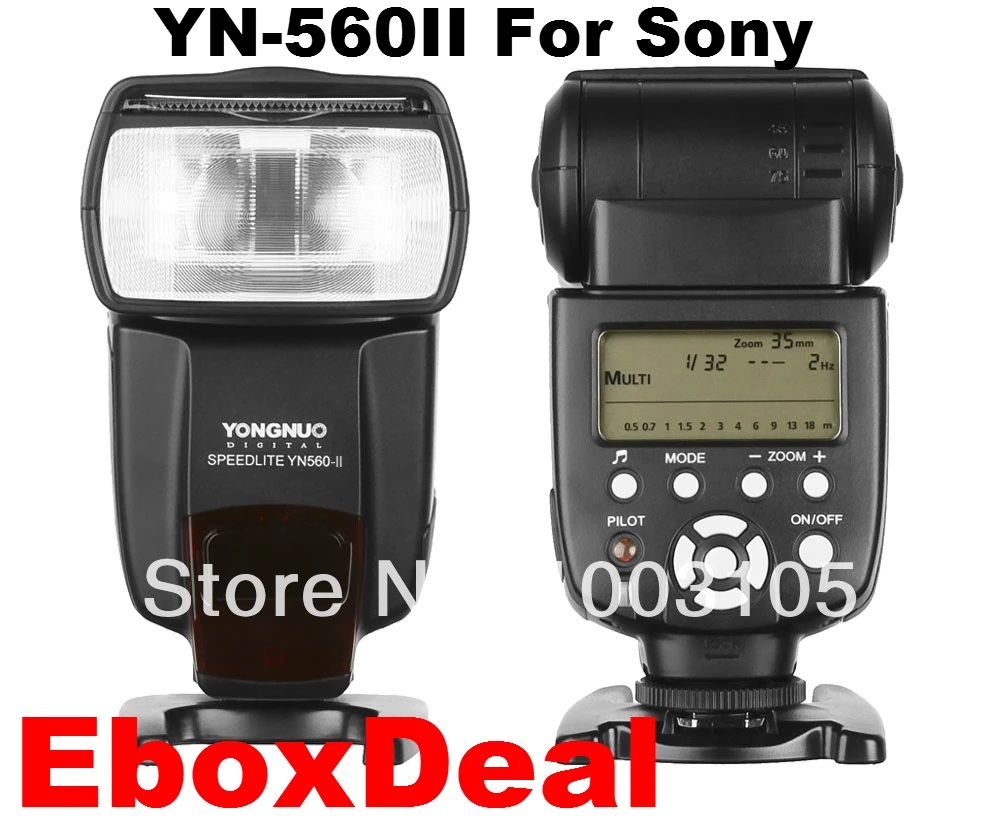 Yongnuo Yn560ii Manual Flash Speedlite Yn560ii For Sony Alpha A200
