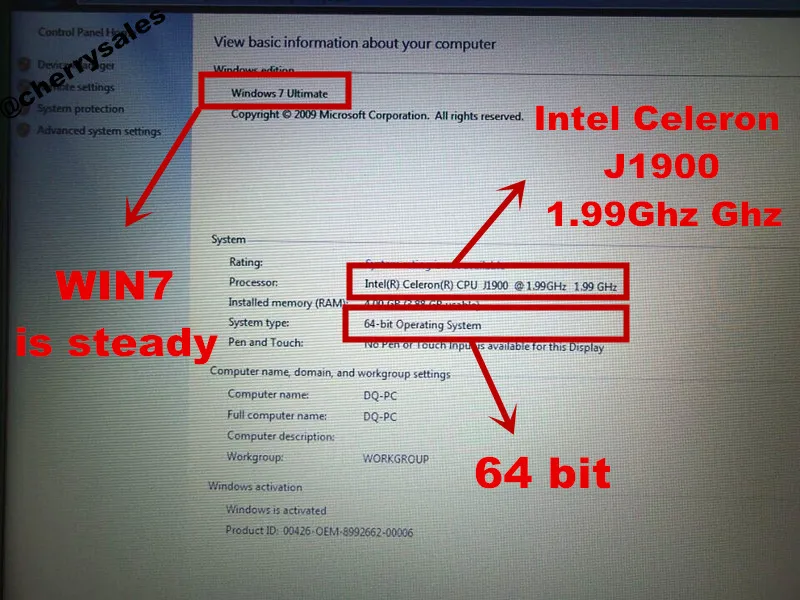 win7 J1900