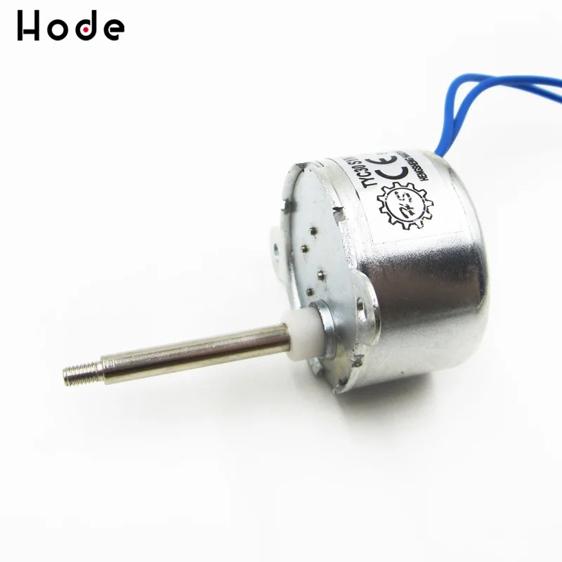 

1Pc AC 6V 5RPM Fan Synchronous Motor Geared 1-1.5W CW/CCW 50/60HZ