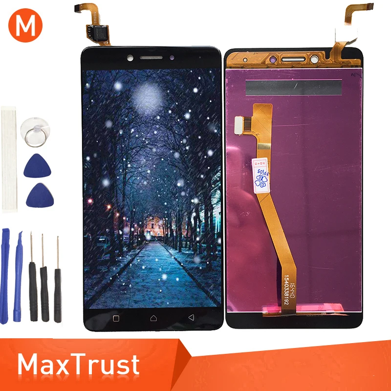 In Stock Great Quality 5.5&quotFor Lenovo K6 Note K53a48 LCD Display And Touch Screen Digitizer Assembly Module Replacement |