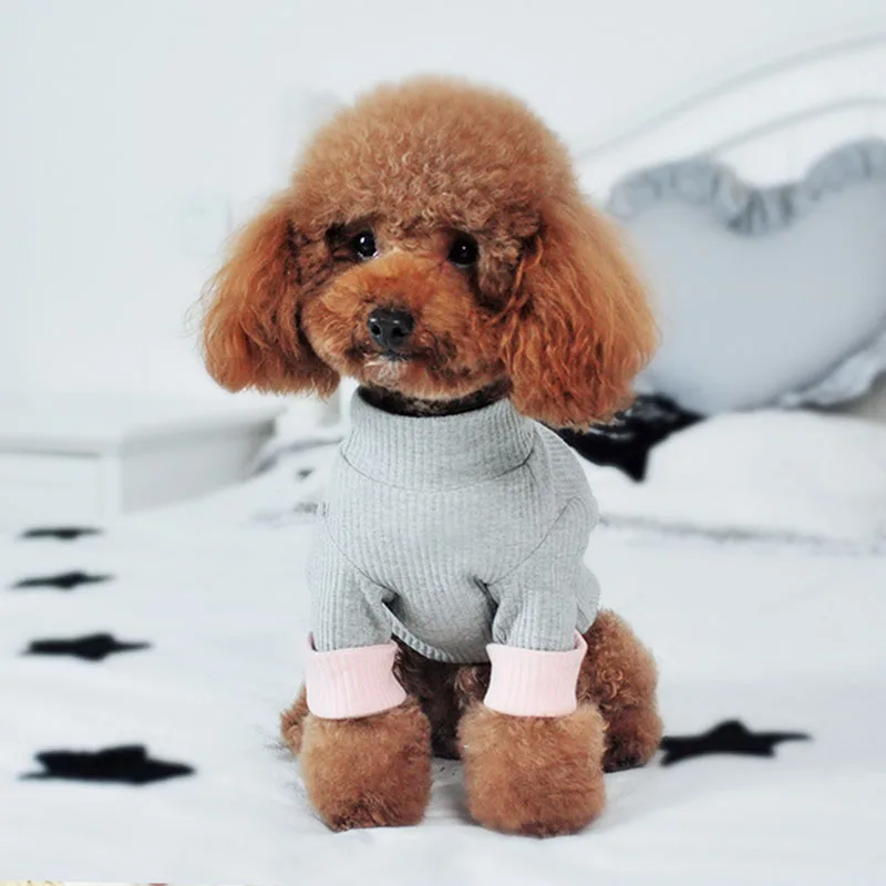 

Autumn Dog Clothes for Small Dogs All-match Cotton Coat for Yorkshire Chihuahua Clothes for Puppy Sweatershirt Pet Costume S-XXL
