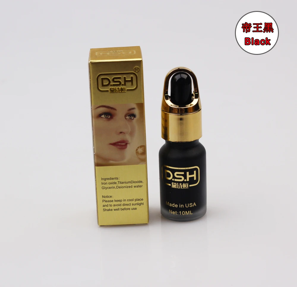 Black tattoo eyebrow ink permanent makeup pigments for eyebrow lip