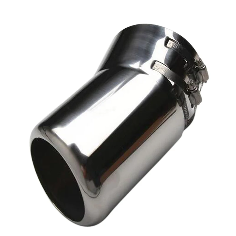 Stainless Steel Exterior Accessories Rear Exhaust Muffler Pipe 1pcs Fit for Nissan Patrol (Y62) Sixth generation 2010-2018 width26for benz amg y style s63 s300 s320 s350 s500 s600 w204 stainless steel exhaust pipe muffler tip fit s63 body kit
