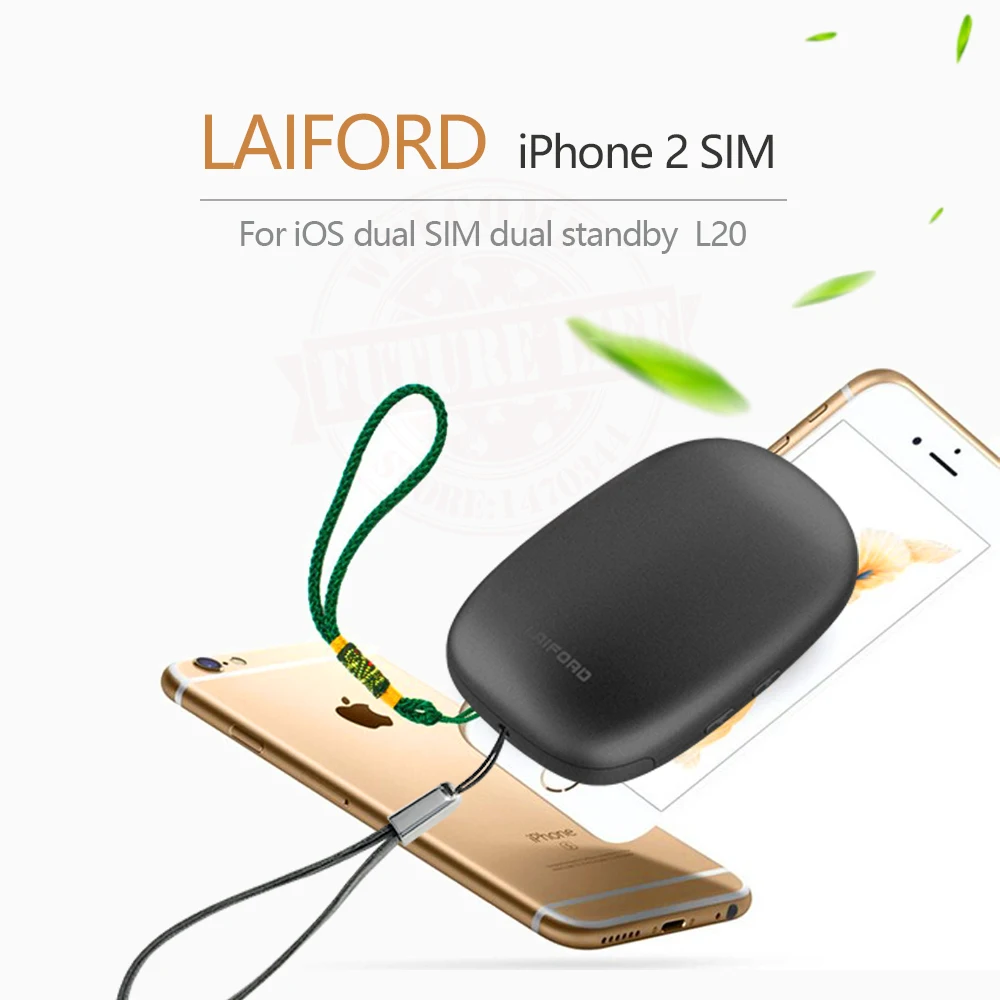 imágenes para 2017 Bluetooth Dual 2 Sim Doble Modo de Espera Extender Adaptador SIM L10 LAIFORD GoodTalk S No Jailbreak para iPhone5-7 y iOS7-10.3.3 imágenes para 2017 Bluetooth Dual 2 Sim Doble Modo de Espera Extender Adaptador SIM L10 LAIFORD GoodTalk S No Jailbreak para iPhone5-7 y iOS7-10.3.3