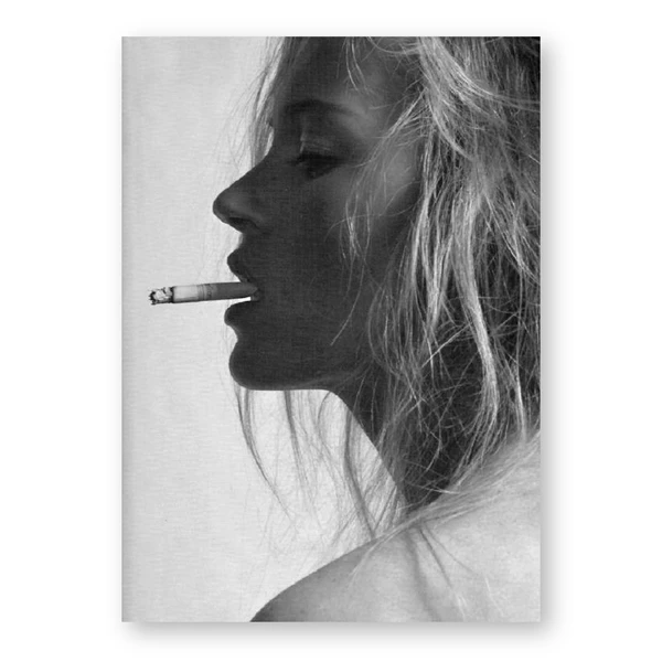 Kate Moss модный плакат настенные художественные принты, черный и белый супермодель фото холст Картина Настенная картина современный декор - Цвет: PH750