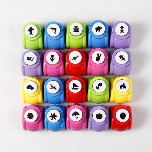 1cm Paper Circle Cutter Paper Punch Scrapbooking Punches Cute Multi
