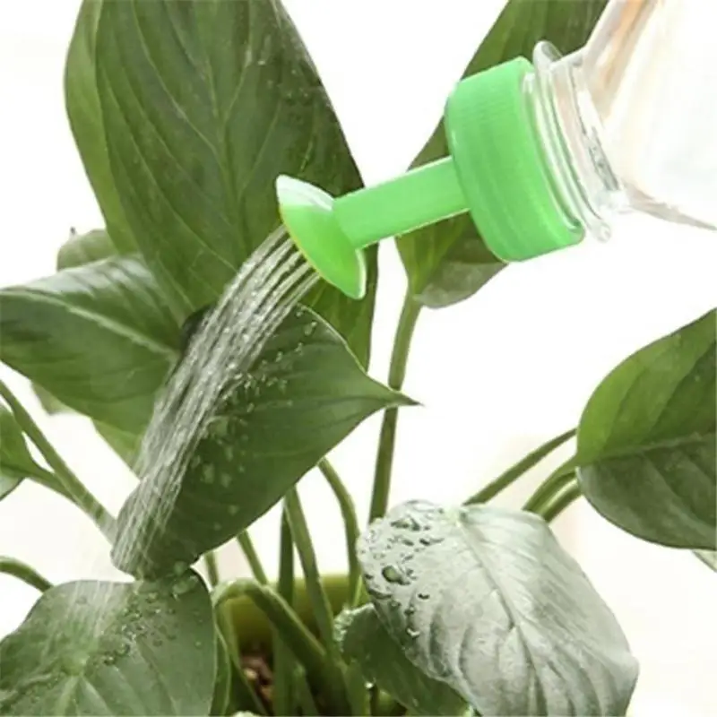 1Pc Plastic Watering Bottle Nozzle For 3cm Water Bottle Sprinkler Nozzle Plants Flower Watering Tools Home Pot Random Color