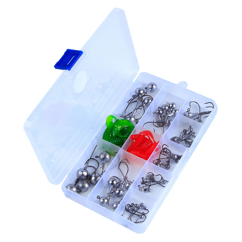 

Lua hook lead hook soft bait set luminous/color/primary color combination set with barbs