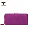 Cowboy 2022 femmes sac à main nouvelle mode vache en cuir véritable pour les femmes longue conception portefeuille 6 couleur qualité marque originale P11049 ► Photo 3/6