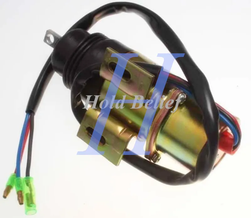 New Stop Solenoid 4281719 for Hitachi EX12 EX15 EX22 EX25 EX30 EX35 EX40