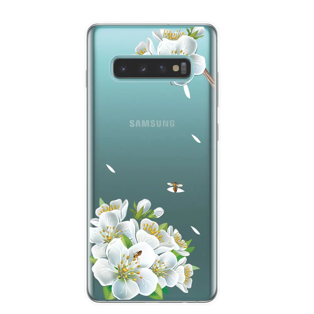 Мягкий силиконовый чехол для samsung Galaxy S10 5G S10E S10+ Plus чехол s прозрачный силиконовый чехол для телефона samsung M10 M20 чехлы - Цвет: T3785