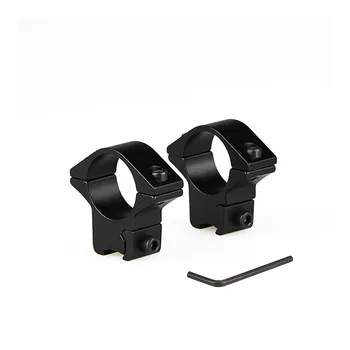 

1pair Rifle Scope Moun Outdoor Hunting Ring 25.4mm fits on 11mm rail Tactical Hunting Rail Mount Free shipping GZ240108