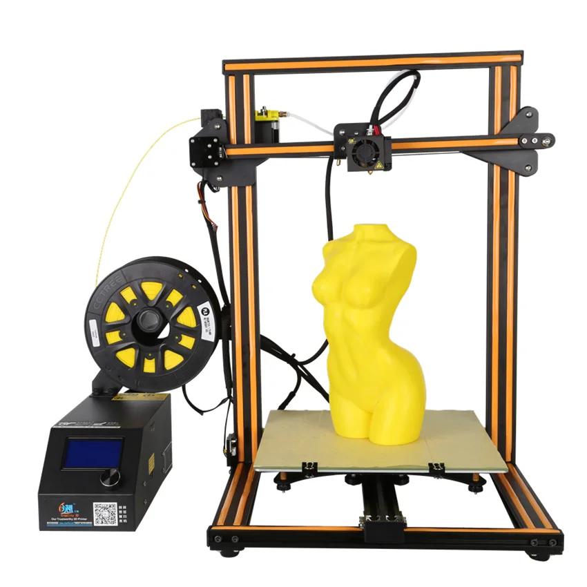

CR-10S DIY 3d Printer kit Large printing size Dual Z rod Resume Printing Filament Detect 2 Lead Screws Monitoring Alarm Function