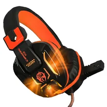New Soyto Stereo Surrounded Deep Bass LED Light Gaming Headphone Headset Over-Ear Earphone with Light for PS4 PC LOL Game Gamer New Soyto Stereo Surrounded Deep Bass LED Light Gaming Headphone Headset Over-Ear Earphone with Light for PS4 PC LOL Game Gamer