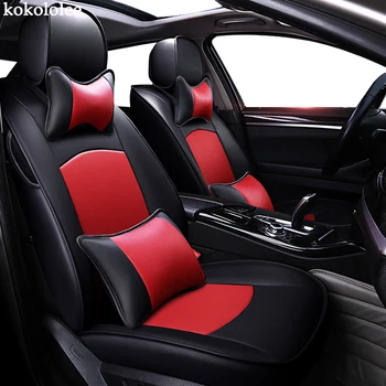 

kokololee custom real leather car seat cover for Fiat linea grande punto palio albea uno 500 freemont auto accessories car seats
