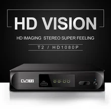 ЕС 1080P HD tv DVB-T/DVB-T2 ТВ-приставка цифровой спутниковый наземный HD ТВ-тюнер приемник HDMI/VGA/AV для lcd/CRT PC монитора