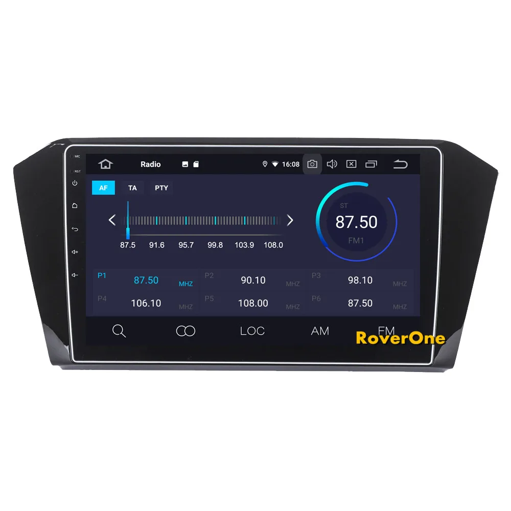 Cheap RoverOne For VW For Volkswagen Passat 2017 Android 9.0 Autoradio Car Multimedia Player Radio GPS Navigation Head Unit NO DVD 8