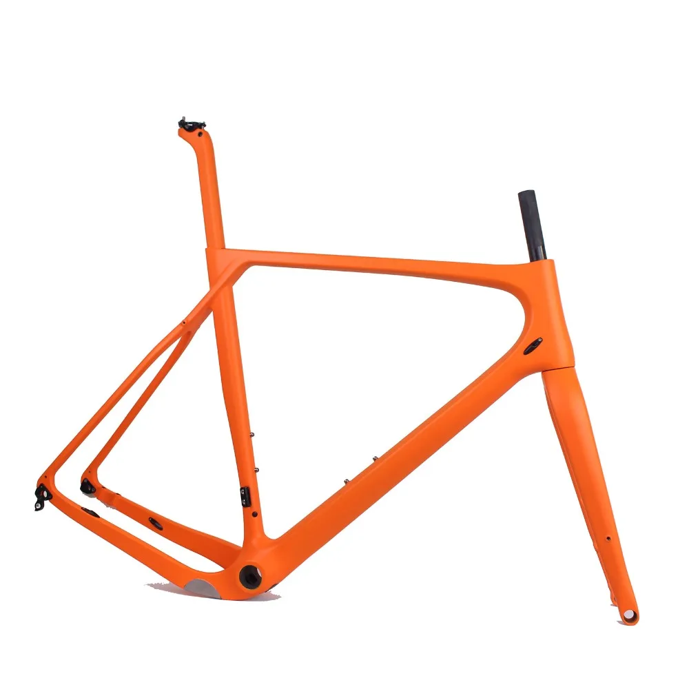 Gravel Bike Frame Full Carbon Gravel Bicycle Frame 142*12 Size S/M/L/XL