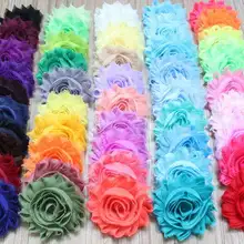 1300 шт 2," шифоновые заколки для волос с цветами для детей аксессуары для девочек заколки для волос Цветы, DIY Новорожденные повязки